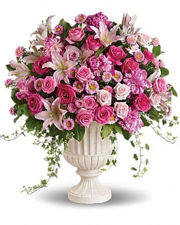 Passionate Pink Garden Arrangement in Metairie LA - Villere's Florist