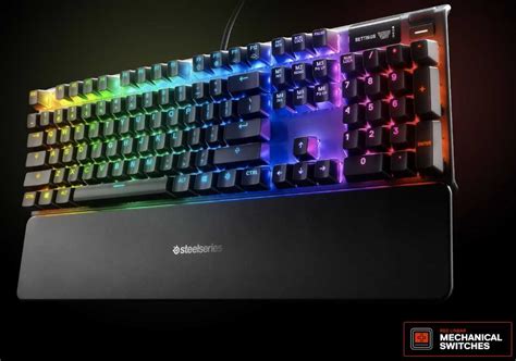 SteelSeries Apex 7 Mechanical Keyboard Review - eTeknix