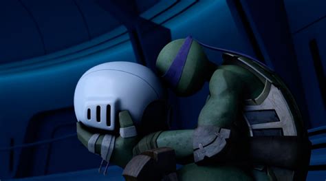 Image - Donatello Sad At Fugitoid's Head.png | Teenage Mutant Ninja ...