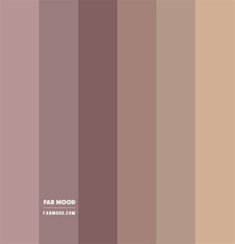 Neutral Tones - Mauve and Taupe Color Combinations