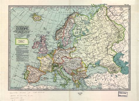 Old maps of Europe | Detailed old Political, Physical, Relief ...