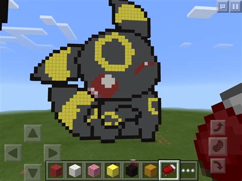 Cute chibi pixel art umbreon (minecraft) by littlejim03 on DeviantArt