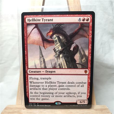 (SCG/CK) Hellkite Tyrant MTG Card, Hobbies & Toys, Toys & Games on ...