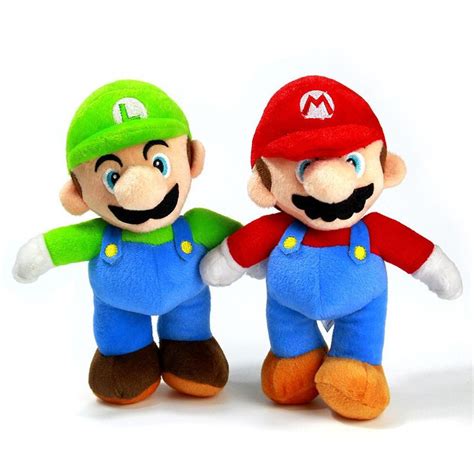 10" Super Mario and Luigi Plush | Super mario plush, Mario plush, Super ...