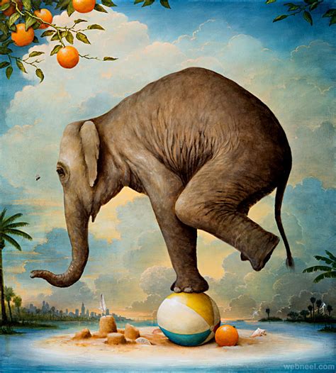 22 Creative American Surreal Paintings by Kevin Sloan - Magical Realism