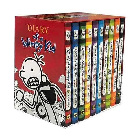 Diary of a Wimpy Kid: Diary of a Wimpy Kid Box of Books (Hardcover ...