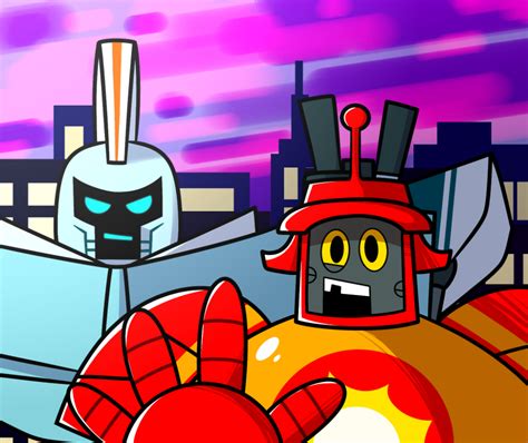 super giant robot brothers | Tumblr in 2022 | Giant robots, Cartoon ...