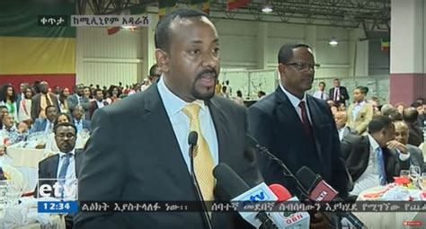 Ethiopia: Full transcript (in English) of Prime Minister Abiy Ahmed’s ...