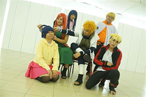 Art and cosplay: Naruto Family Photo