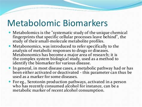 Types of Biomarkers