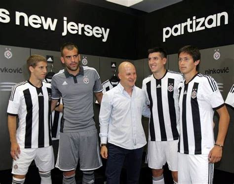 New Partizan Belgrade Kits 14-15- Adidas FK Partizan Jerseys 2014/15 ...