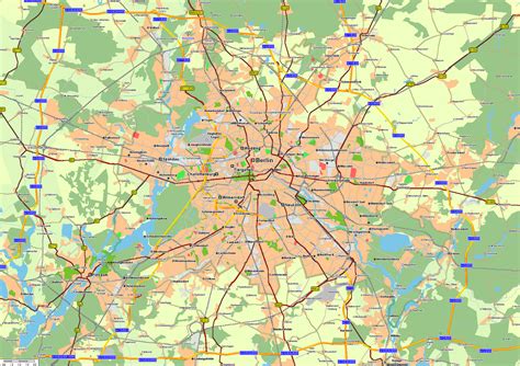 Berlin map - Full size