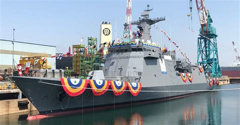 DEFENSE STUDIES: BRP Jose Rizal Launched in South Korea