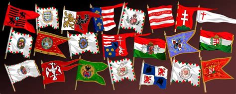 The Hungarian Flag and Coat of Arms through the Ages