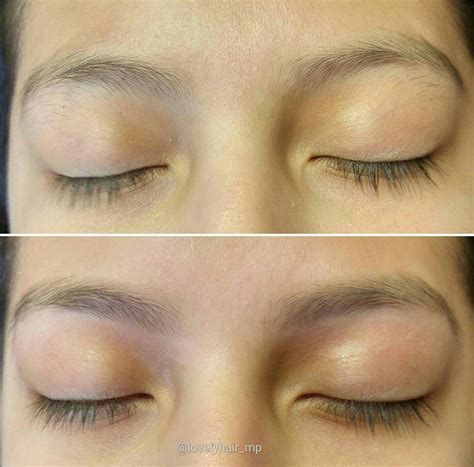 Before and after eyebrow waxing | Waxed eyebrows, Eyebrows, Hair styles