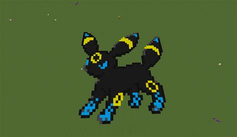 Minecraft: Pixel Art Umbreon + by jeaglej on DeviantArt