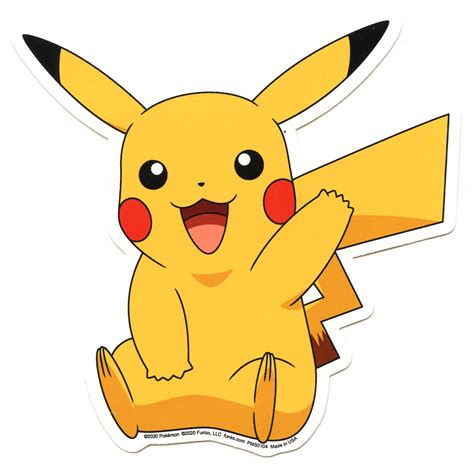 Funko Pokemon Pikachu Exclusive 4 Sticker - ToyWiz