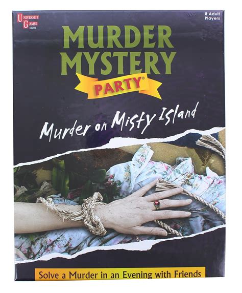 Murder Mystery Adult Party Game | Murder on Misty Island | eBay