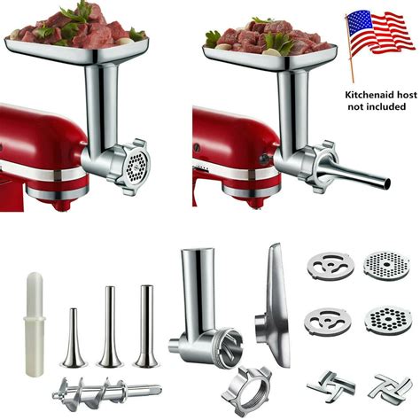 15pcs Food Meat Grinder Attachment For Kitchenaid Kitchen Aid Stand ...