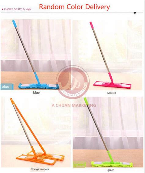 Flat Cleaning Microfiber Mop Floor Mopping Easy clean | Lazada PH