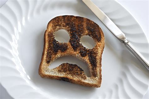 sad burnt toast Blank Template - Imgflip