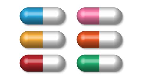 Pill Capsule Vector Art, Icons, and Graphics for Free Download