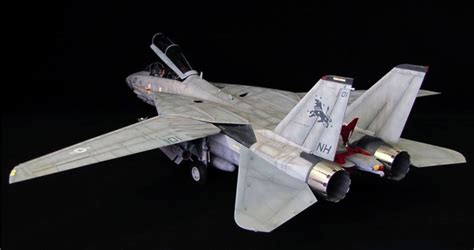 Plastic aircraft model of F-14D aircraft from Trumpeter kit | Model ...