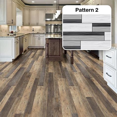 multi width vinyl plank flooring patterns - Carlie Duckett