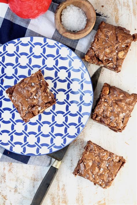 Walnut Brownies - One Bowl Recipe - Miss in the Kitchen