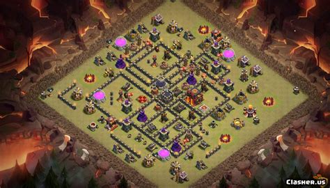 [Town Hall 10] TH10 | War Base | Anti 3 Star - Anti Hogs [With Link] [8 ...