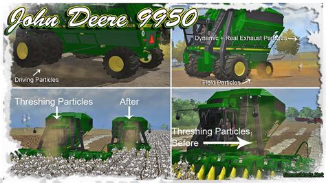 John Deere 9950 Cotton Harvester V1.2 » GamesMods.net - FS17, CNC, FS15 ...