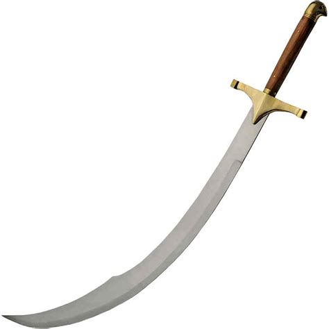 Curved Saracen Scimitar Sword