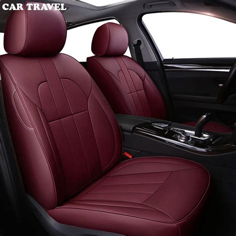 CAR TRAVEL leather car seat cover for BMW 1 2 3 4 5 6 7 series F20 F30 ...