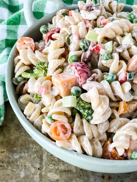 Creamy Ranch Pasta Salad - A Pretty Life In The Suburbs