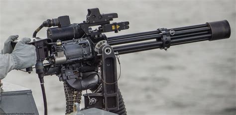 M134 GAU-17A Minigun rotary machine gun system