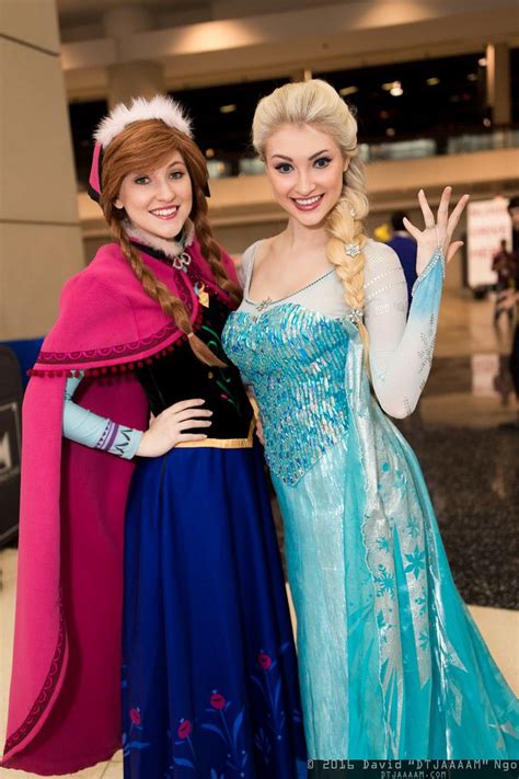 Anna and Elsa | Formal dresses long, Cosplay, Character costumes