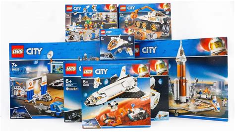 ALL LEGO City Space Compilation 2019 Speed Build - YouTube