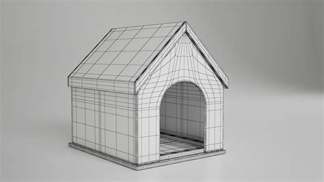 Dog House 3D Model