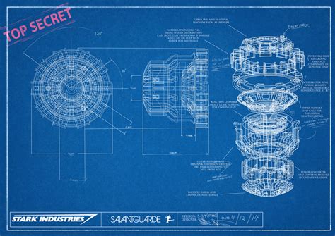 Image - Arc reactor blueprint by savantguarde-d8b19zb.jpg | Infinite ...