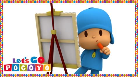 Let's Go Pocoyo! - Painting with Pocoyo [Episode 26] in HD - YouTube