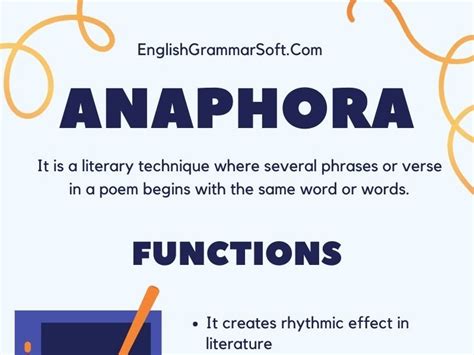 Anaphora Examples, Functions & Use in Poetry - EnglishGrammarSoft