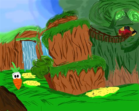 Banjo-Kazooie - Spiral Mountain (Painted Style) by Skettche on DeviantArt