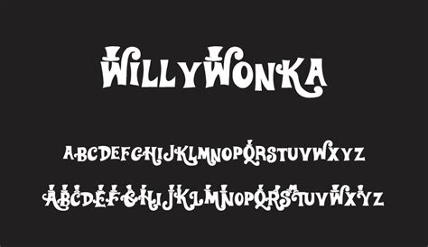 Willy Wonka free font