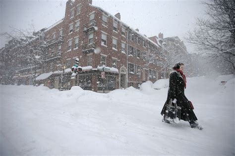 Wind-Whipped Snowstorm Slams Boston Again - NBC News