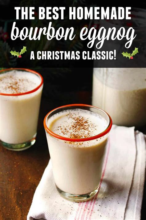 Homemade bourbon eggnog: A Christmas classic! - Rhubarbarians