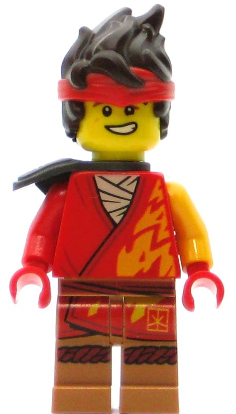 LEGO Ninjago Minifigure Kai - Core, Hair, Shoulder Pad-10327