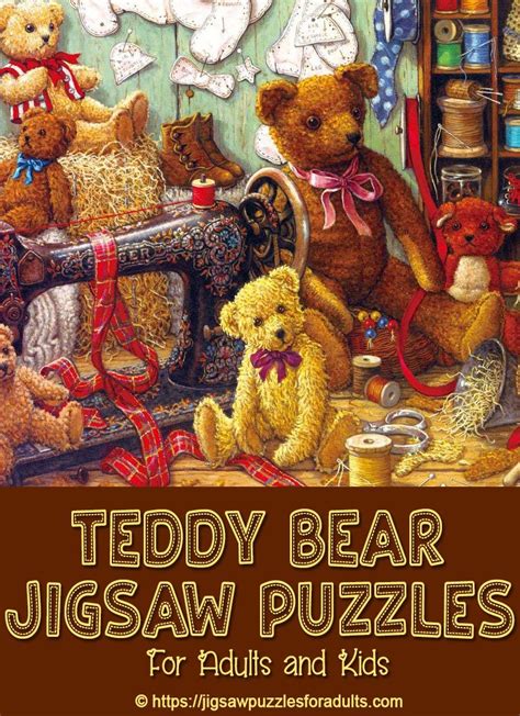 Teddy Bear Jigsaw Puzzles | Jigsaw Puzzles For Adults