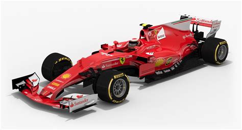 ferrari sf70h formula 1 3d model