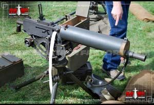 Browning M1917 (Model 1917) Belt-Fed, Water-Cooled Heavy Machine Gun (HMG)