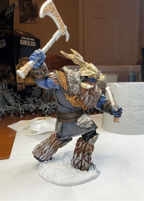 took 3 days to paint this 5e frost giant : DnDminiatures